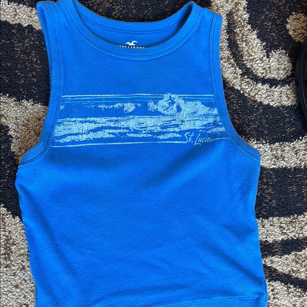 Blue Tank Top